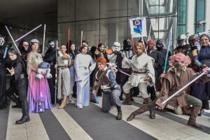 Gruppo Star Wars al Romics