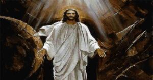 Gesù risorto a Pasqua