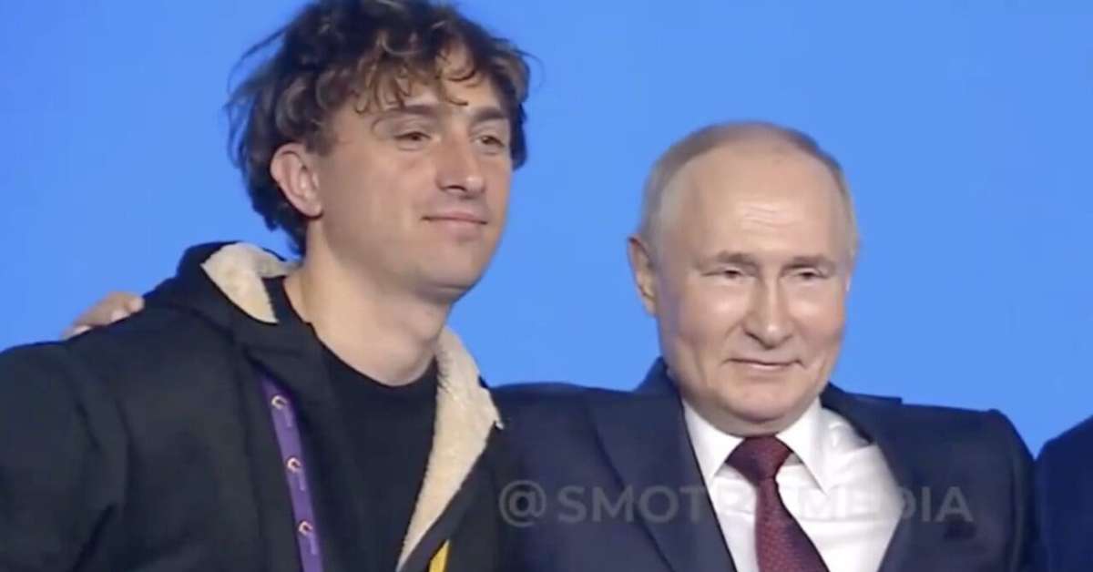 Foto tra Jorit e Vladimir Putin