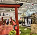 Riproduzione giardino giapponese al Festival dell'Oriente