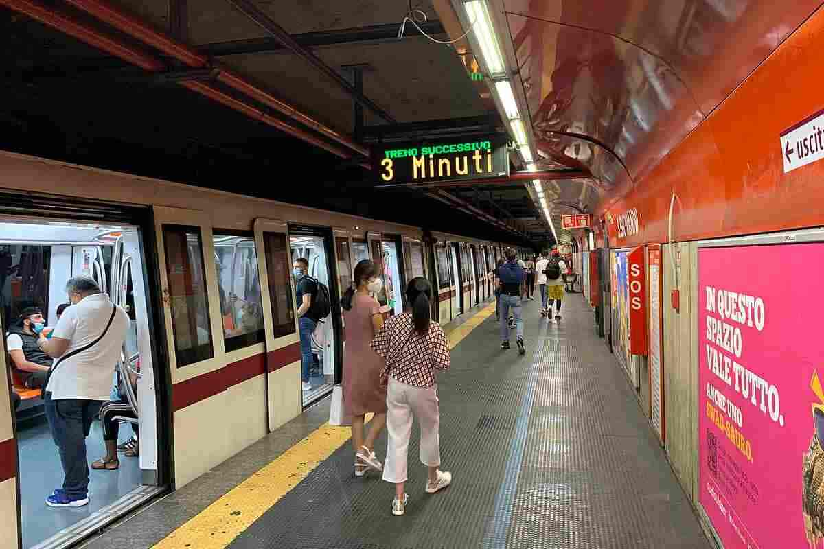 Stazione di San Giovanni sulla Metro A