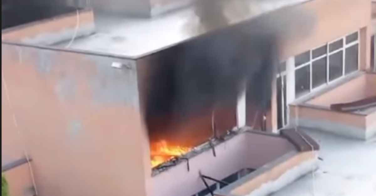 Incendio alla scuola Fabrizio De Andrè