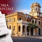 Sede del Municipio X di Roma a Ostia con documenti di Roma Capitale e ordinanza sindacale sul cambio alla direzione municipale